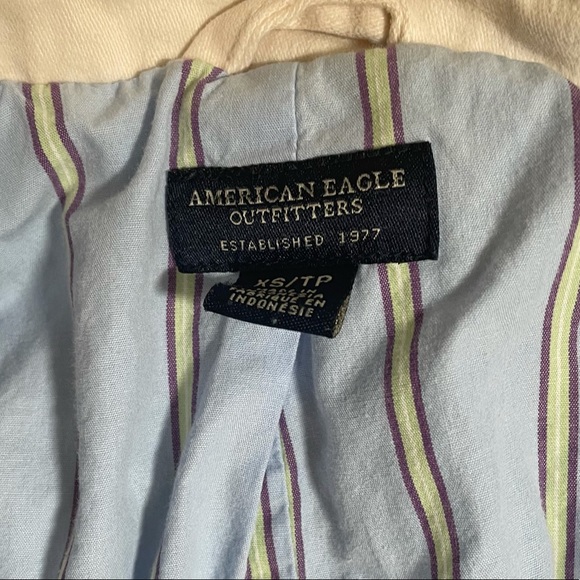 XS American Eagle trench Coat With front buttons - Picture 6 of 6